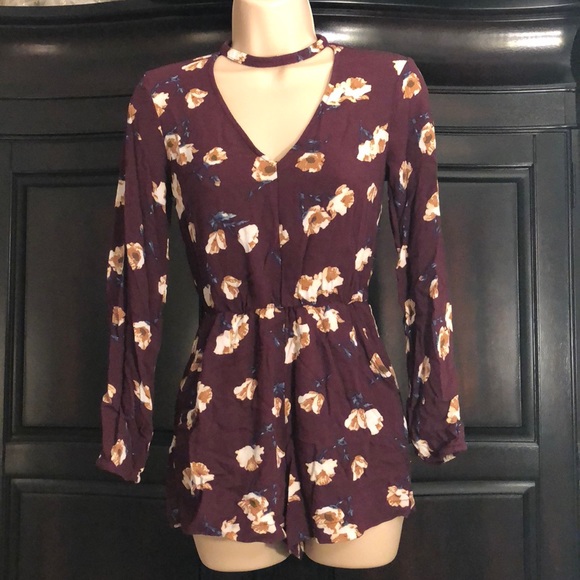 Kendall & Kylie Pants - Kendall & Kylie floral romper Coachella festival